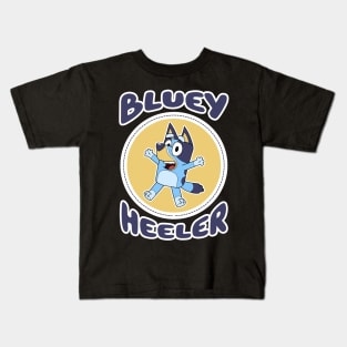 Bluey Heeler Kids T-Shirt